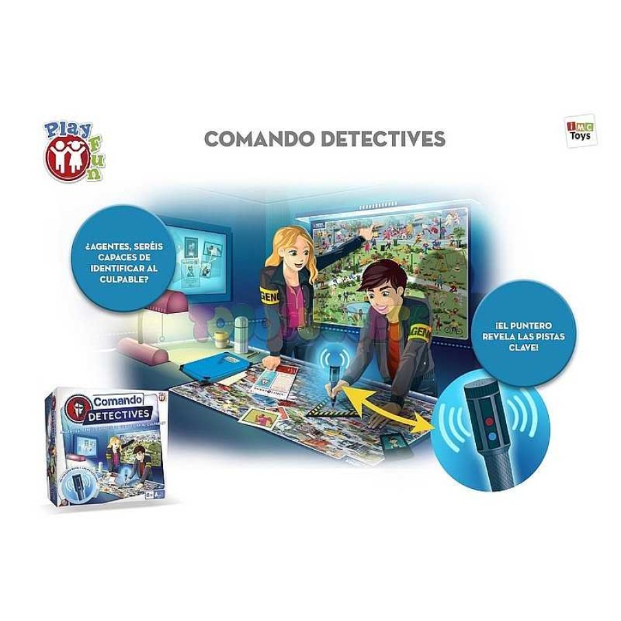 Juegos De Mesa Y Puzzles Imc Toys S.A. | Juego Comando Detectives