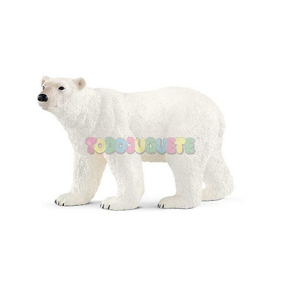 Personajes Y Accesorios Schleich | Figura Oso Polar Schleich