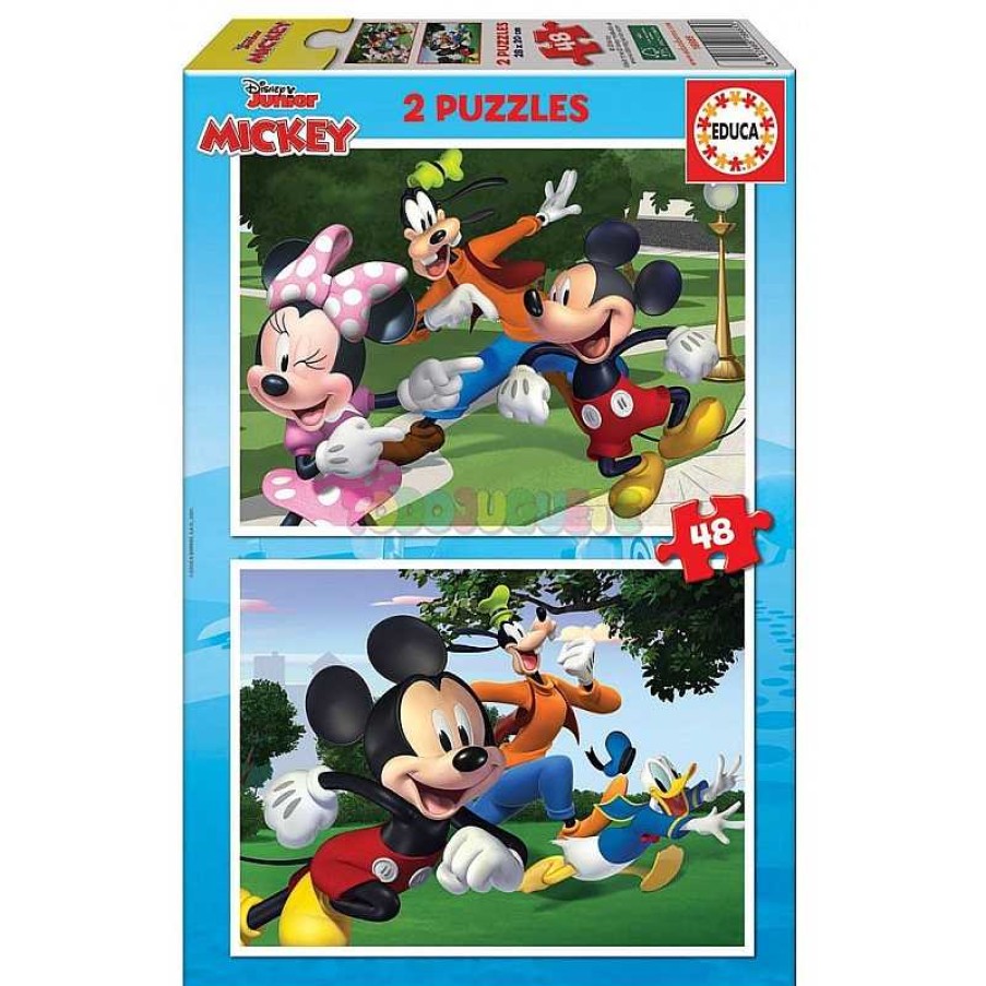 Juegos De Mesa Y Puzzles Educa Borras S.A. | Puzzle 2X48 Mickey & Friends