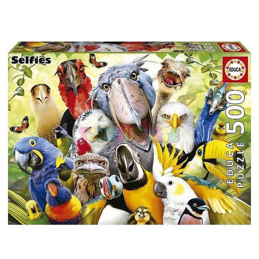 Juegos De Mesa Y Puzzles Educa Borras S.A. | Puzzle 500 Mira Al Pajarito