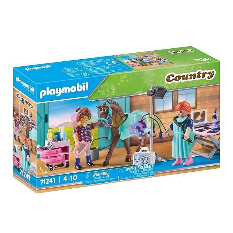 Personajes Y Accesorios Playmobil,S.A. | Veterinaria De Caballos Playmobil